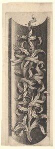 Ornamento de follaje, ca. 1465-90 de Master W. with the Key