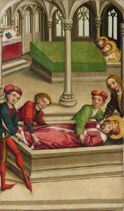 El entierro de San Wenceslao, ca. 1490-1500 de Master of Eggenburg