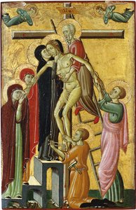 El Descendimiento de la Cruz de Master of Forli