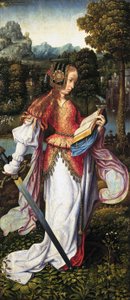 Santa Catalina de Master of Frankfurt