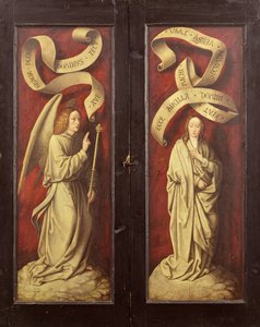 La Anunciación, c.1500 de Master of Frankfurt