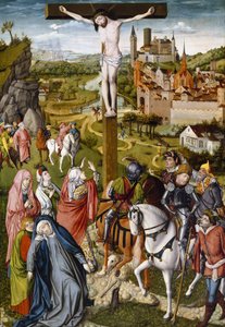 La crucifixión de Master of Georg Muehlichs Meisterlin Chronicle attr. to Master of Georg Muehlichs Meisterlin Chronicle attr. to