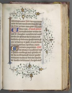 Libro de Horas (Uso de Utrecht): fol. 175r, Texto de Master of Gijsbrecht van Brederode
