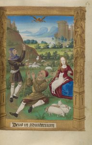 La Anunciación a los pastores de Master of Guillaume Lambert
