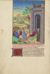 La entrada en Jerusalén de Master of Guillaume Lambert