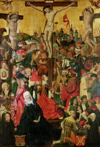 La Crucifixión, c.1500 de Master of Hamburg