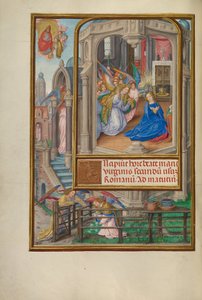 La Anunciación de Master of James IV of Scotland