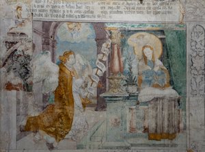 Frescos del Maestro de Messkirch en Heiligkreuztal-WUS07865 de Master of Messkirch