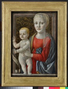 Madonna y el Niño, 1440-c.1450 de Master of Pratovecchio