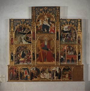 Retablo con escenas de la vida de San Andrés, ca. 1420-30 de Master of Roussillon