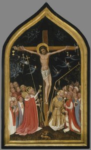 Cristo en la Cruz Viva de Master of Saint Veronica