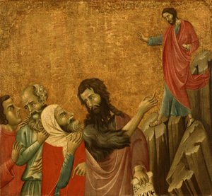 El testimonio de Juan el Bautista de Master of San Torpe