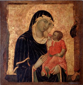 Virgen con niño de Master of Santa Maria di Castello