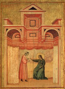 Santa Cecilia y la historia de su vida (detalle) de Master of St. Cecilia