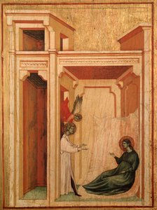 Santa Cecilia y la historia de su vida (detalle) de Master of St. Cecilia