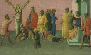 El martirio de los santos, 1400-50 de Master of St. Julitta and St. Quiricus Master of St. Julitta and St. Quiricus