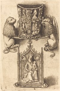 Diseño para un Vaso y un Pax de Master of St. Sebastian