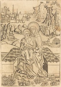 La Madonna y el Niño con Santa Ana de Master of St. Sebastian