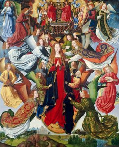María, Reina del Cielo, c. 1485-1500 de Master of The Legend of St. Lucy