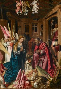 La Natividad de Cristo, 1515-1530 de Master of West Flanders