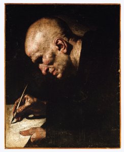 Un monje escriba