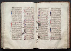 El Misal de Gotha: Fol. 132r, Texto de Master of the Boqueteaux