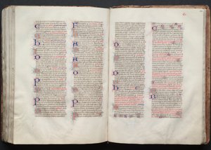 El Misal de Gotha: Fol. 141v, Texto de Master of the Boqueteaux