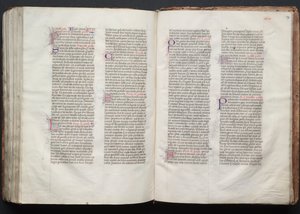 El Misal de Gotha: Fol. 147r, Texto de Master of the Boqueteaux
