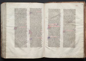 El misal de Gotha: Fol. 149r, Texto de Master of the Boqueteaux