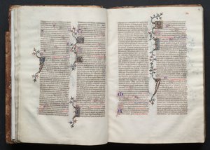 El Misal de Gotha: Fol. 26v, Texto de Master of the Boqueteaux
