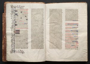 El Misal de Gotha: Fol. 3v, Texto, c. 1375