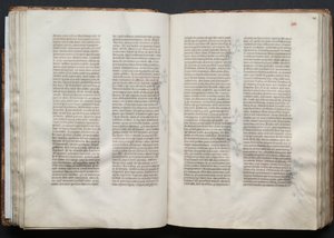 El Misal de Gotha: Fol. 45r, Texto, c. 1375