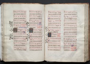 El Misal de Gotha: Fol. 60r, Texto, c. 1375