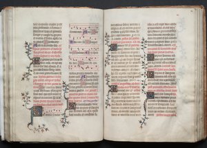 El Misal de Gotha: Fol. 68r, Texto, c. 1375