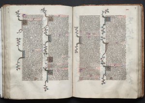 El misal de Gotha: Fol. 88v, Texto de Master of the Boqueteaux