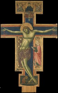 Crucifijo de Master of the Borgo Crucifix