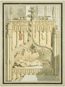 Efigies de Sir Maurice Berkeley y su esposa, en St Mark