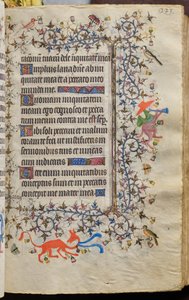 Horas de Carlos el Noble, rey de Navarra (1361-1425): fol. 112r, Texto de Master of the Brussels Initials and Associates