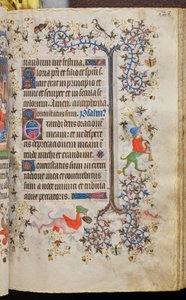 Horas de Carlos el Noble, rey de Navarra (1361-1425): fol. 162r, Texto de Master of the Brussels Initials and Associates