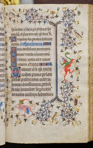 Horas de Carlos el Noble, rey de Navarra (1361-1425): fol. 172r, Texto de Master of the Brussels Initials and Associates