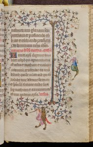 Horas de Carlos el Noble, rey de Navarra (1361-1425): fol. 270r, Texto