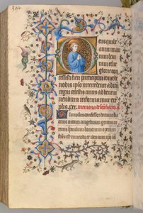 Horas de Carlos el Noble, rey de Navarra (1361-1425): fol. 291v, Texto