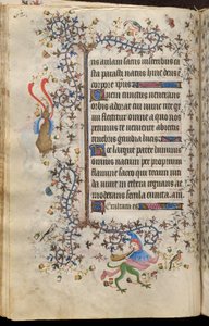 Horas de Carlos el Noble, rey de Navarra (1361-1425): fol. 31v, Texto de Master of the Brussels Initials and Associates