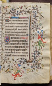 Horas de Carlos el Noble, rey de Navarra (1361-1425): fol. 51r, Texto de Master of the Brussels Initials and Associates