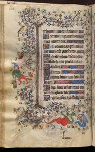 Horas de Carlos el Noble, rey de Navarra (1361-1425): fol. 52v, Texto de Master of the Brussels Initials and Associates