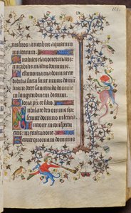 Horas de Carlos el Noble, rey de Navarra (1361-1425): fol. 56r, Texto de Master of the Brussels Initials and Associates