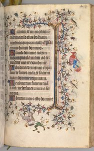Horas de Carlos el Noble, Rey de Navarra 1361-1425: fol. 224r, Texto, c. 1405 de Master of the Brussels Initials and Associates
