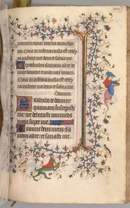Horas de Carlos el Noble, Rey de Navarra 1361-1425: fol. 228r, Texto, c. 1405 de Master of the Brussels Initials and Associates