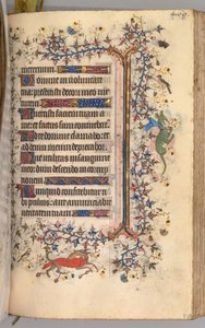 Horas de Carlos el Noble, Rey de Navarra 1361-1425: fol. 229r, Texto, c. 1405 de Master of the Brussels Initials and Associates