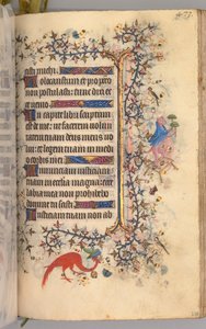 Horas de Carlos el Noble, Rey de Navarra 1361-1425: fol. 231r, Texto, c. 1405 de Master of the Brussels Initials and Associates